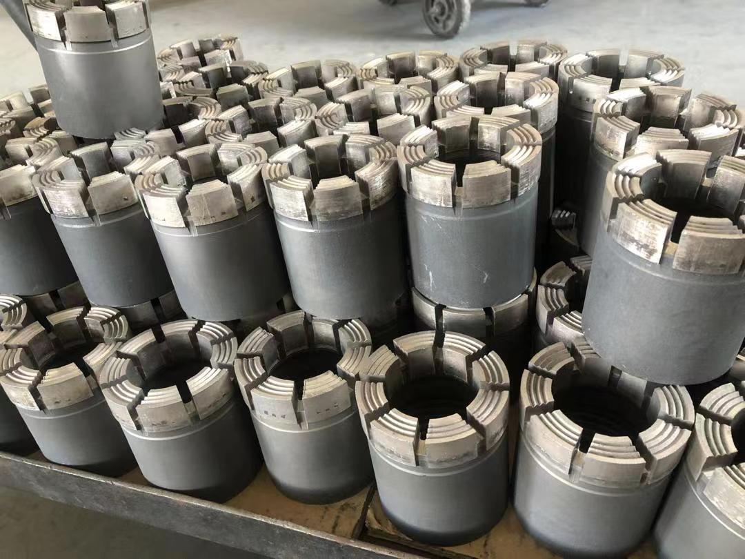 Diamond core bit crown detail