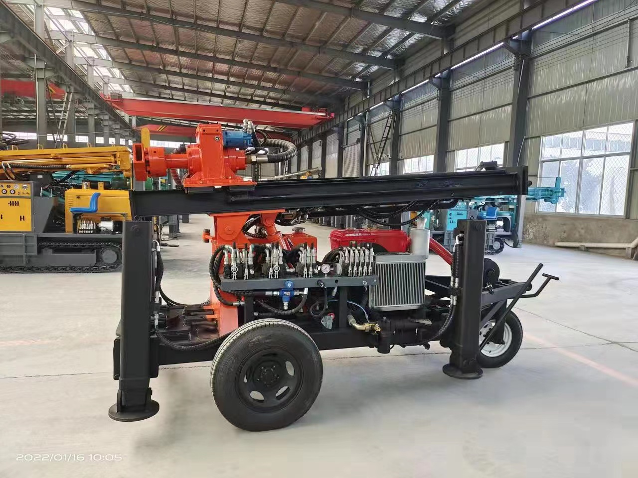 Crawler Water Well Drilling Rig